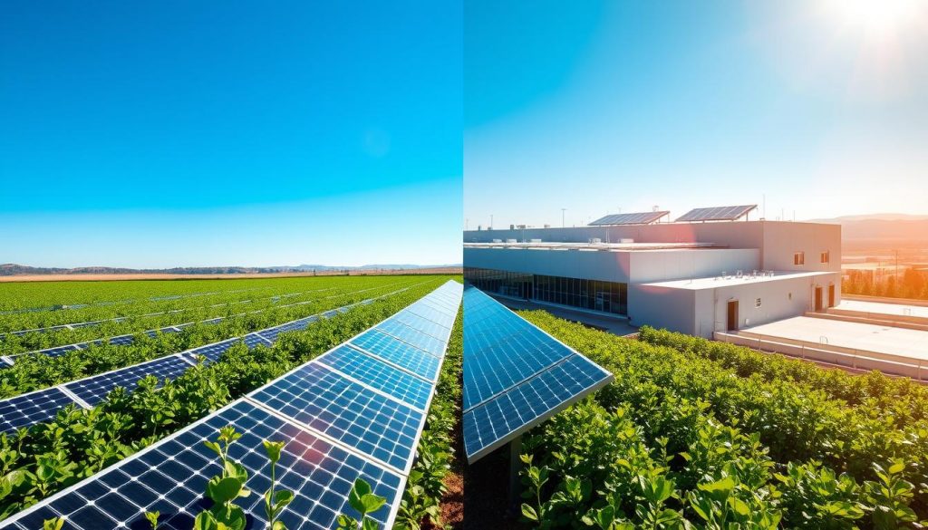 Efficiency metrics comparison between ground and rooftop solar installations Efficiency metrics comparison between ground and rooftop solar installations